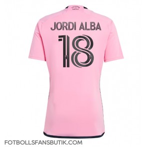 Inter Miami Jordi Alba #18 Replika Hemmatröja 2024-25 Kortärmad